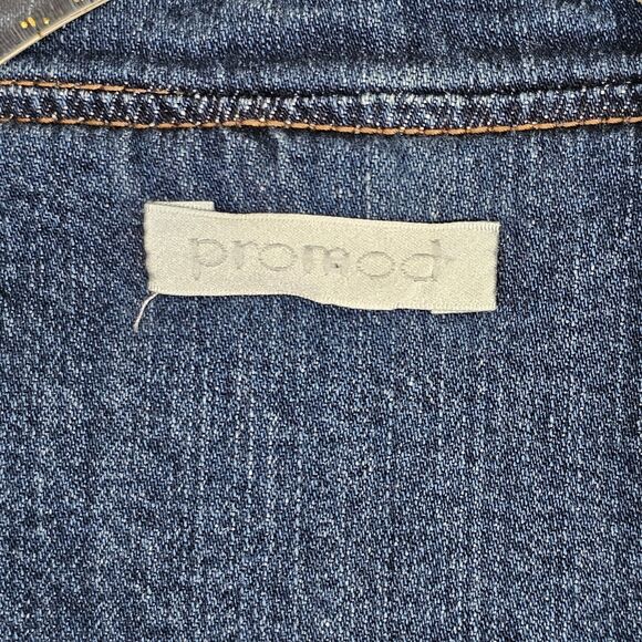 VTG Promod Women's Distressed Denim Jean Jacket US Size Medium?‎ - Picture 3 of 8